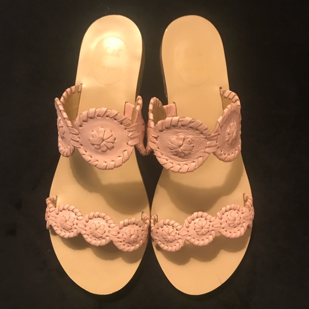 Jack Rogers Lauren Blush Sandals
